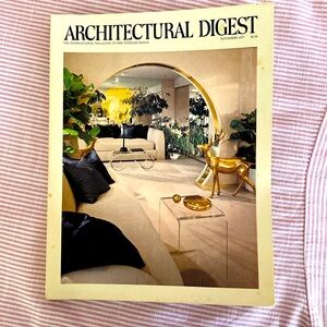 Vintage November 1977 edition, Architectural Digest Magazine